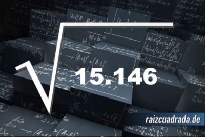 Resultado de la raíz de 15146