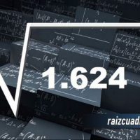 Resultado de la raíz de 1624