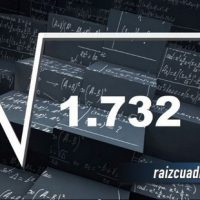 ¿Qué se obtiene al resolver la raíz de 1732?