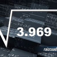 ¿Cuál es la raíz de 3969?