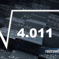 Resultado de la raíz de 4011