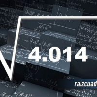 Resultado de la raíz cuadrada de 4014