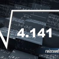 Resultado de la raíz de 4141