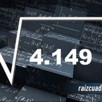 ¿Cuál es el resultado de la raíz cuadrada de 4149?
