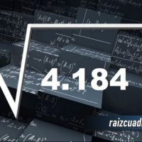 Resultado de la raíz cuadrada de 4184