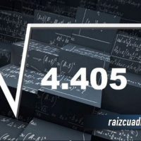 ¿Cuál es el resultado de la raíz cuadrada de 4405?