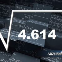 ¿Cuál es el resultado de la raíz cuadrada de 4614?
