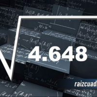 ¿Cuál es el resultado de la raíz de 4648?