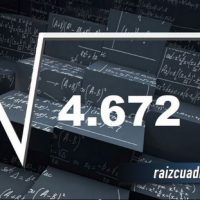 ¿Cuál es la raíz de 4672?