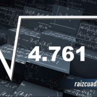 ¿Cuál es la raíz cuadrada de 4761?