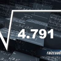 Resultado de la raíz cuadrada de 4791