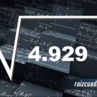 ¿Cuál es la raíz cuadrada de 4929?