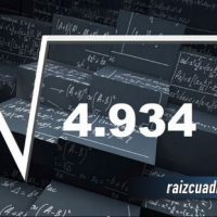 ¿Cuál es el resultado de la raíz de 4934?