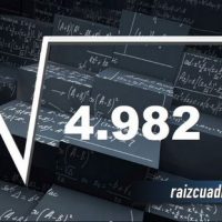 Resultado de la raíz de 4982
