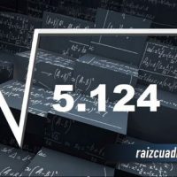 Resultado de la raíz de 5124