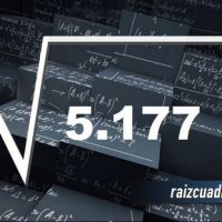 Resultado de la raíz cuadrada de 5177