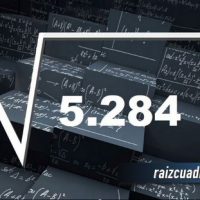Resultado de la raíz de 5284