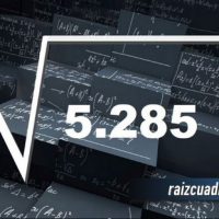 ¿Cuál es la raíz de 5285?