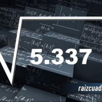Resultado de la raíz de 5337