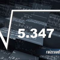 ¿Cuál es la raíz de 5347?