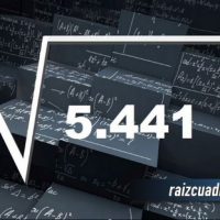 Resultado de la raíz de 5441