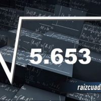 Resultado de la raíz cuadrada de 5653