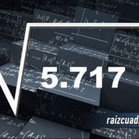 ¿Cuál es la raíz de 5717?