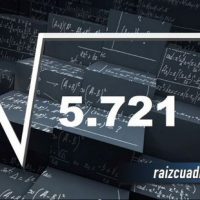 ¿Cuál es la raíz cuadrada de 5721?