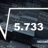 ¿Cuál es la raíz de 5733?