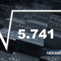 Resultado de la raíz de 5741