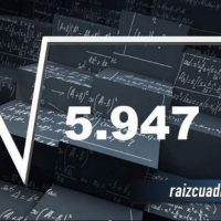 ¿Cuál es la raíz de 5947?