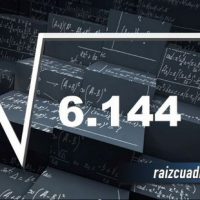 Resultado de la raíz cuadrada de 6144