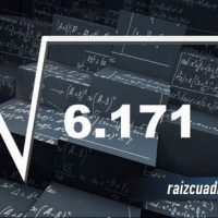 Resultado de la raíz de 6172