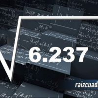 ¿Cuál es el resultado de la raíz cuadrada de 6238?
