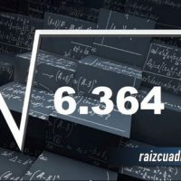 Resultado de la raíz cuadrada de 6364