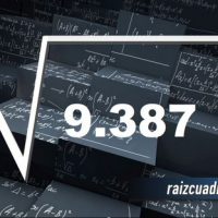 Resultado de la raíz de 9389