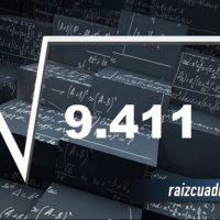 Resultado de la raíz de 9413